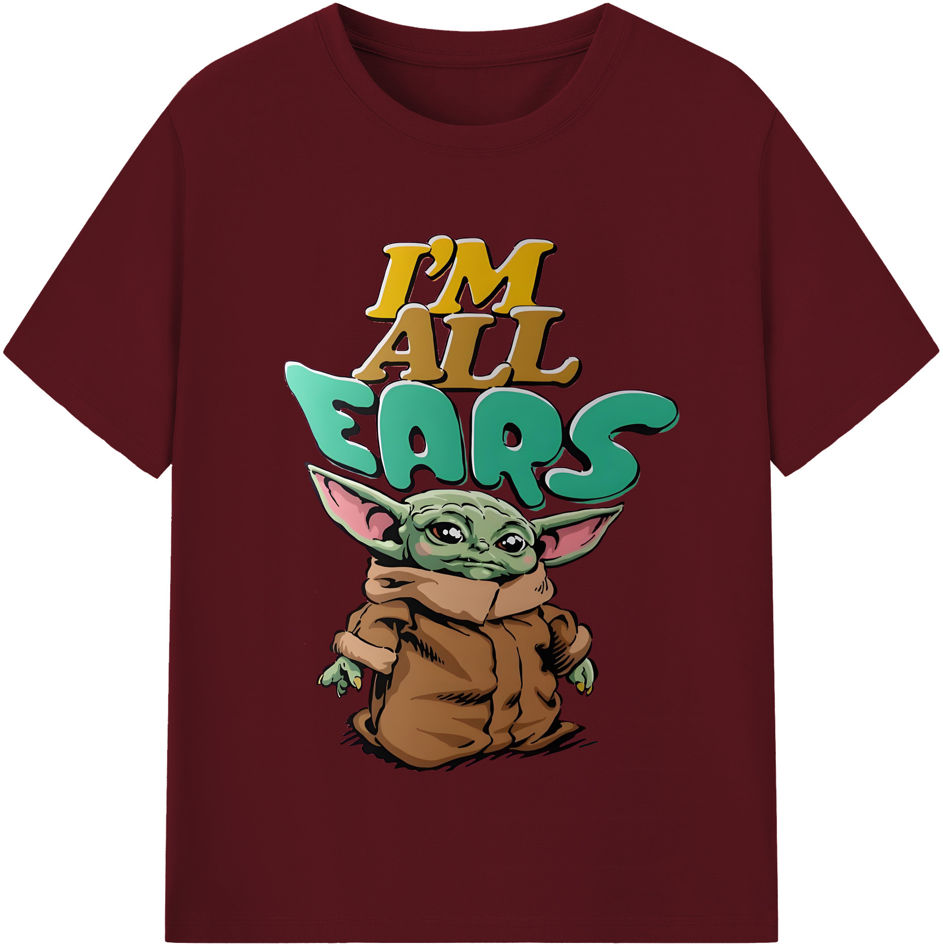 （画像用） スター・ウォーズ Star Wars 綿100％半袖Tシャツ（フロントプリント）